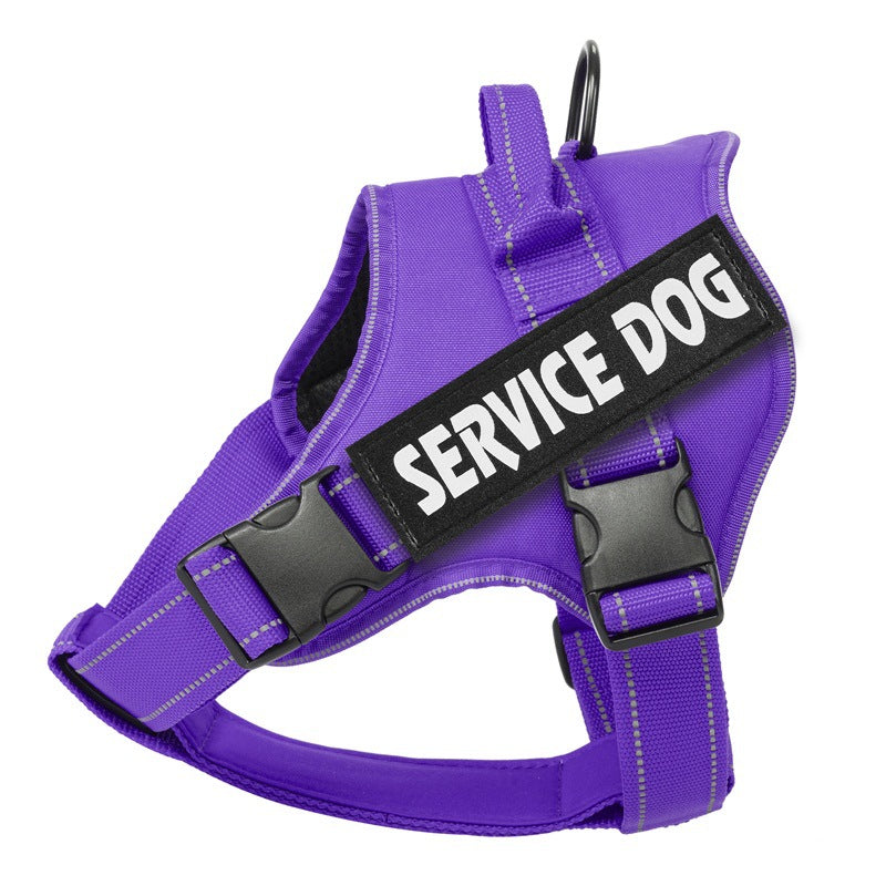 Adjustable Reflective Dog Vest Harness for Medium to Large Dogs