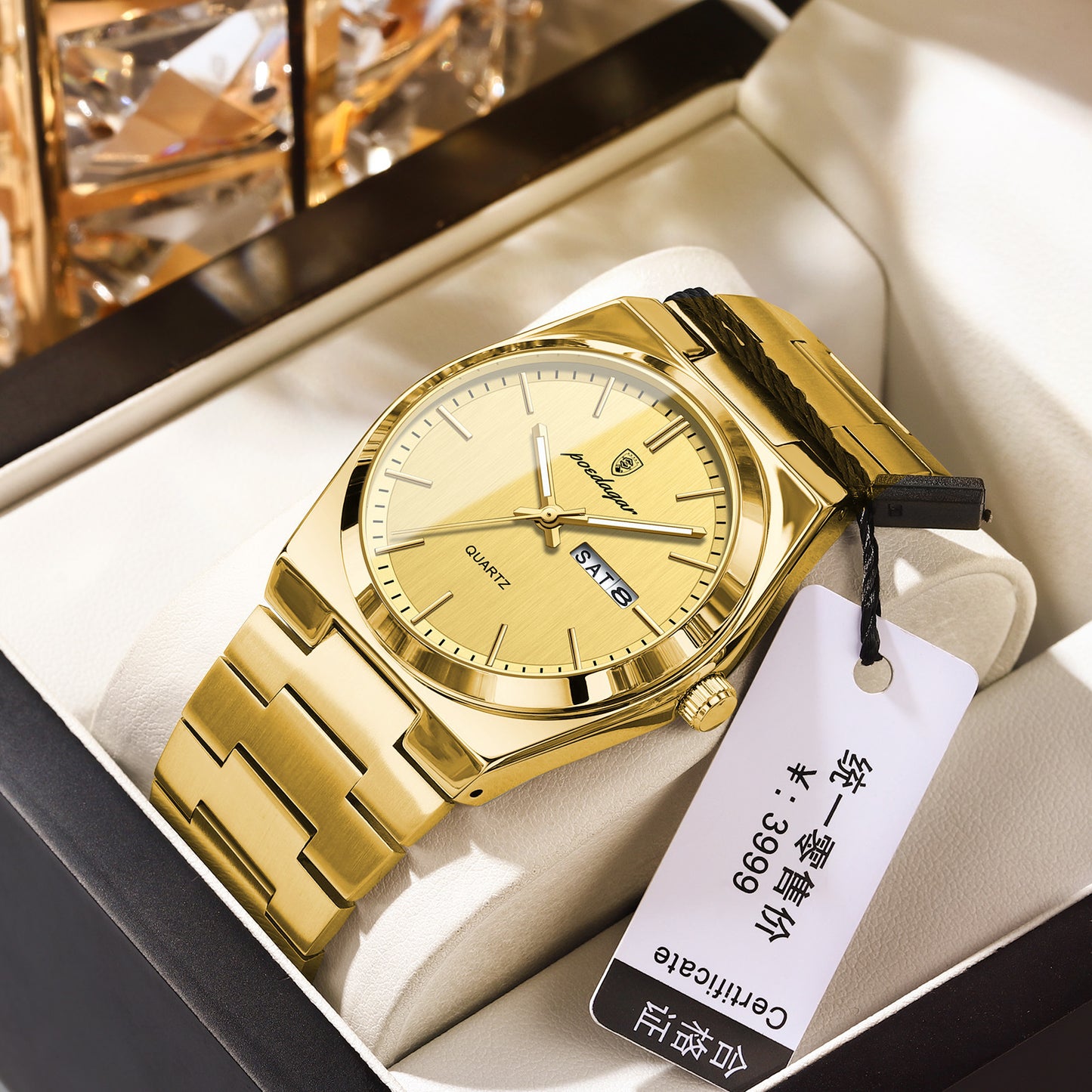 Swiss brand luxury men's watch poedagar