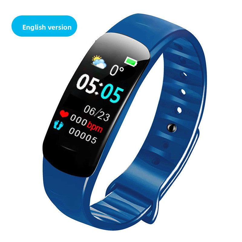 Color screen smart bracelet with waterproof Bluetooth
