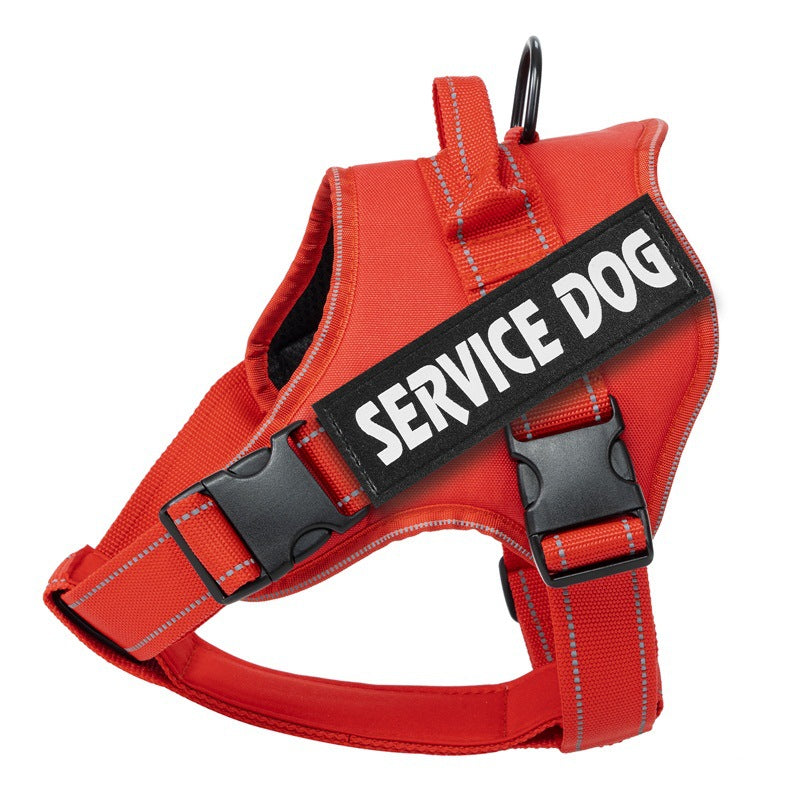 Adjustable Reflective Dog Vest Harness for Medium to Large Dogs