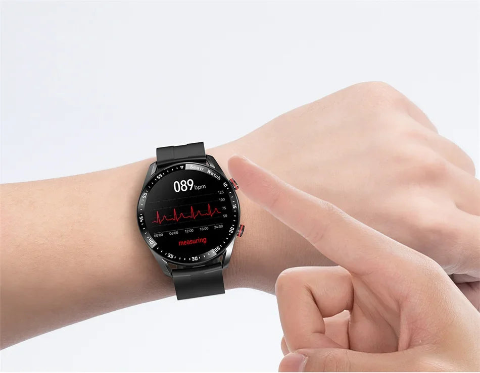 Xiaomi ECG+PPG Bluetooth Call Smart Watch Men Laser Health Blood Pressure Fitnes Sports Watches Sports Waterproof Smartwatch+Box