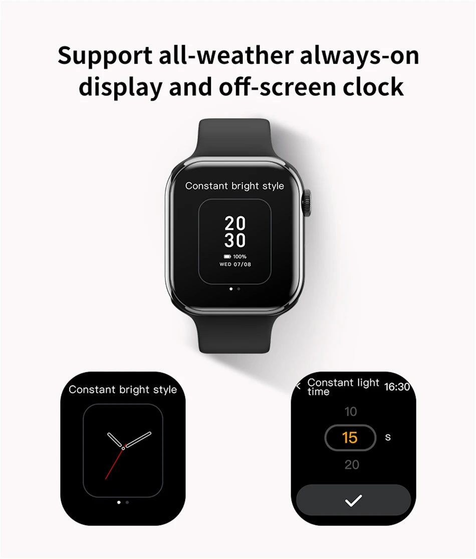 Watch 9 GPS Track Smart Watch Men Woman Heart rate Body temperature Bluetooth Call Waterproof Sports Smart Watch For Android iOS