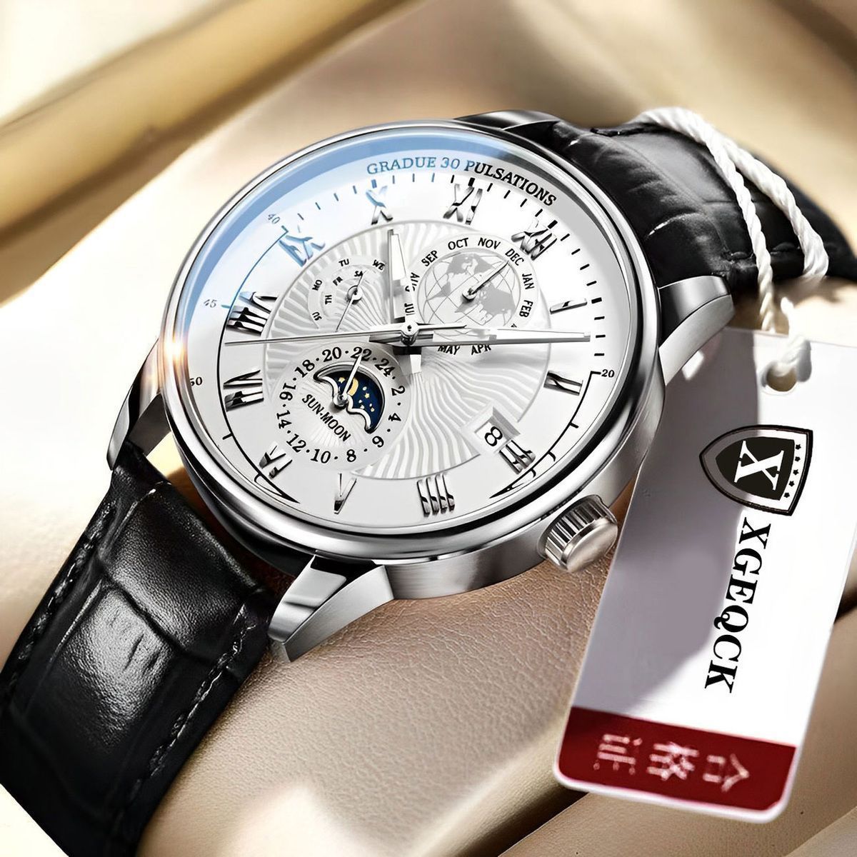 Business high-end, stylish and non-mechanical watch