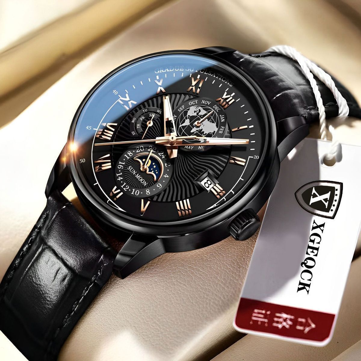 Business high-end, stylish and non-mechanical watch
