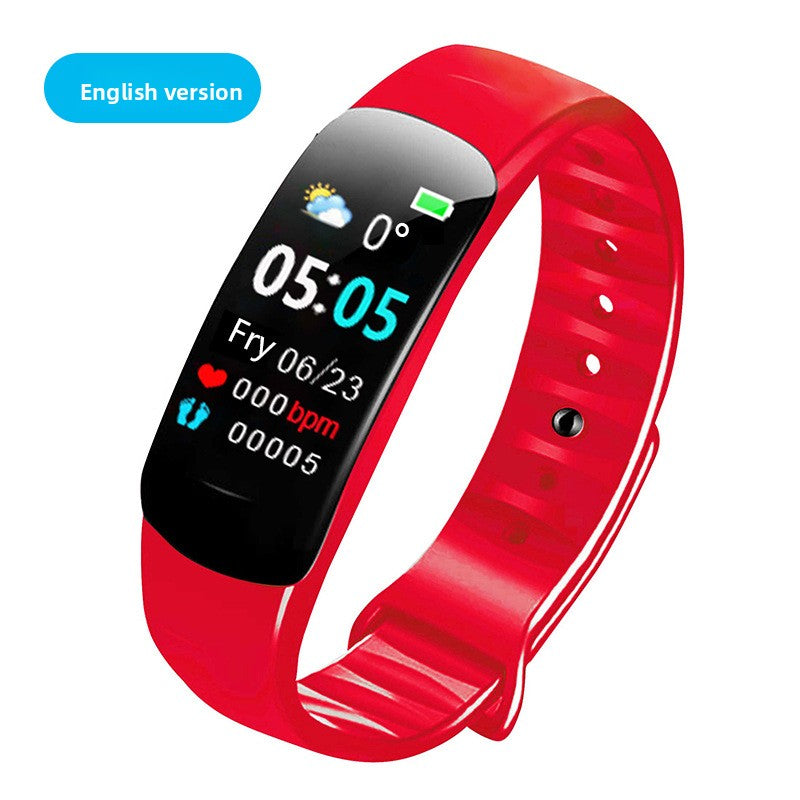 Color screen smart bracelet with waterproof Bluetooth