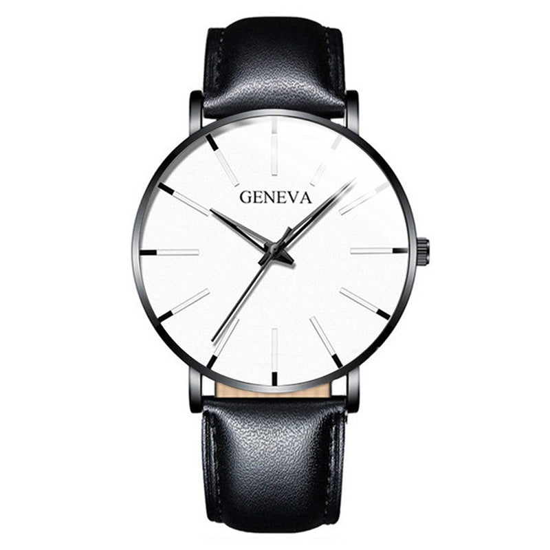 Fashion blue needle men's watch