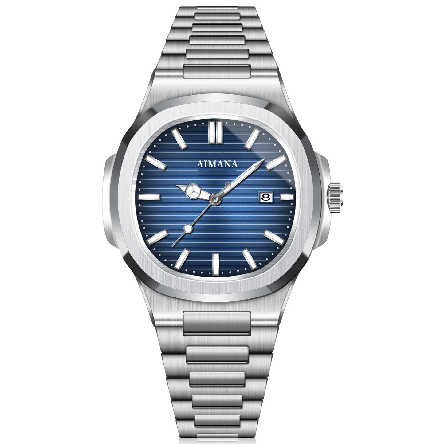 New waterproof ultra-thin men's calendar quartz watch