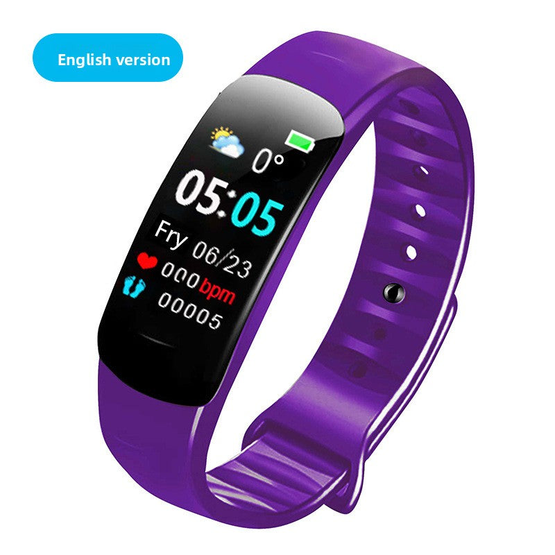 Color screen smart bracelet with waterproof Bluetooth