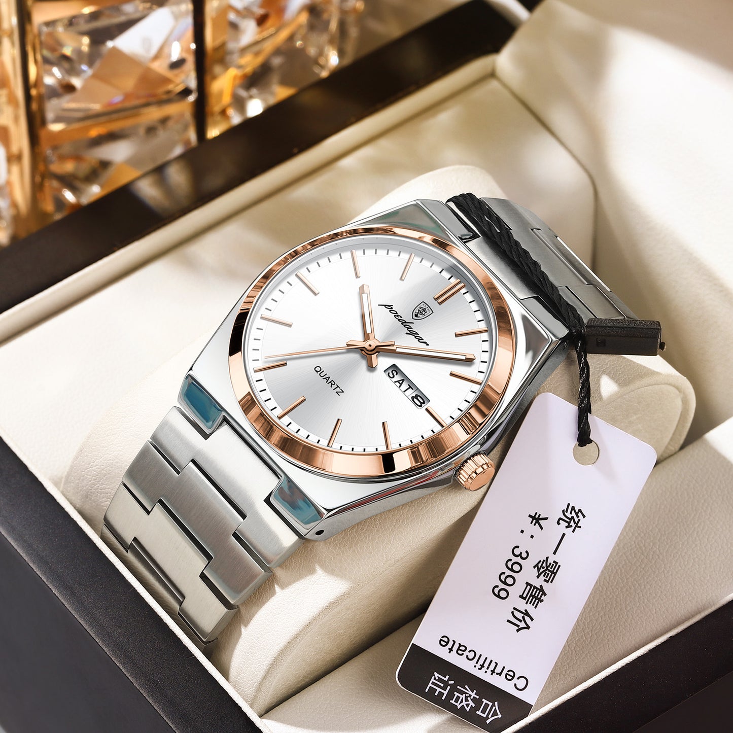 Swiss brand luxury men's watch poedagar