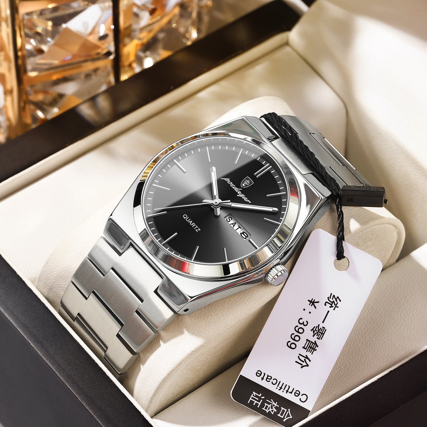 Swiss brand luxury men's watch poedagar