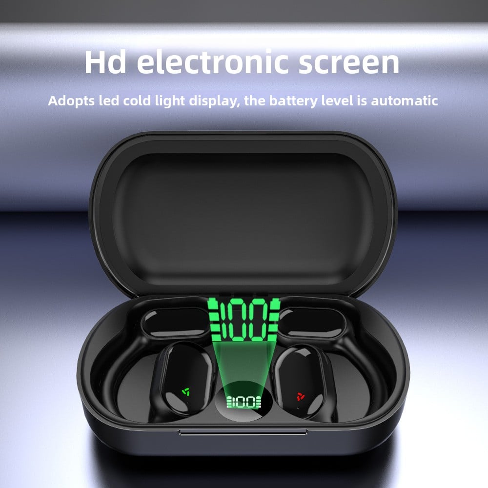 Bluetooth headphones do not conduct air through the ear