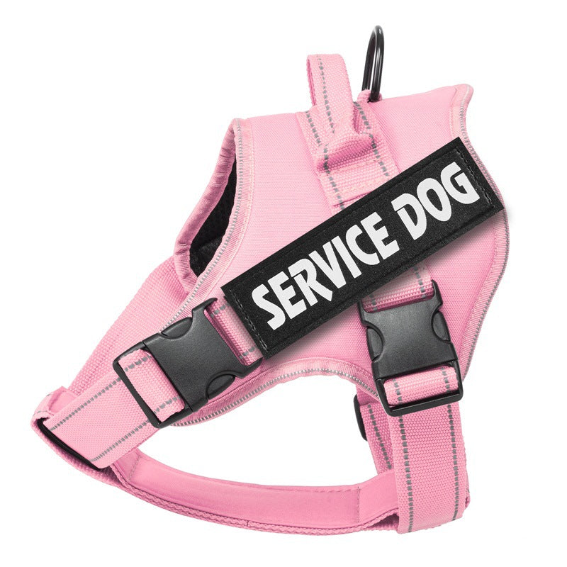 Adjustable Reflective Dog Vest Harness for Medium to Large Dogs