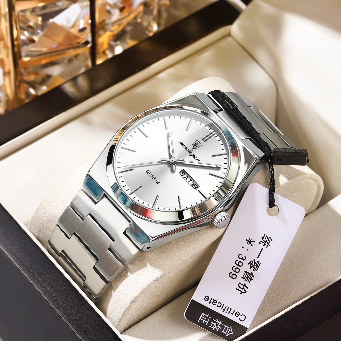 Swiss brand luxury men's watch poedagar