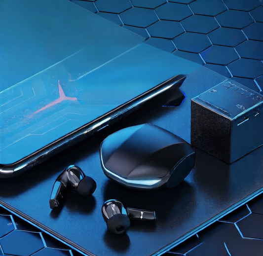 Gaming noise-cancelling Bluetooth headphones