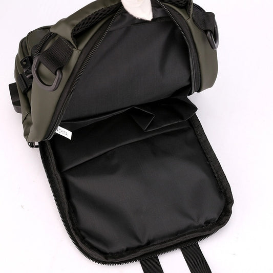 New Style Men's Multifunctional Chest Bag Fashion Casual Shoulder Crossbody Bag Durable Outdoor Small Backpack