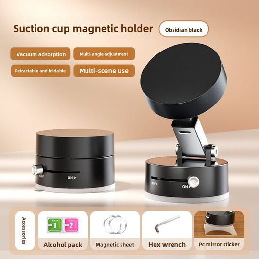 phone holder for car- Vehicle-mounted magnetic mobile phone stand