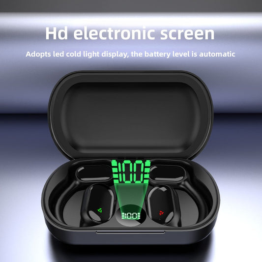 Bluetooth headphones do not conduct air through the ear